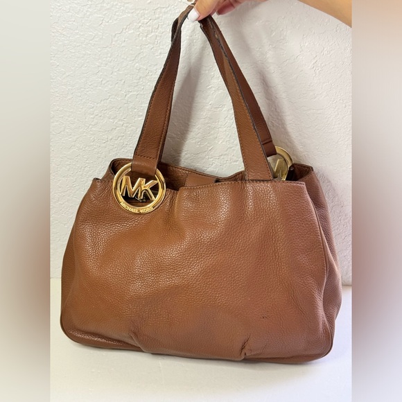 Michael Kors Fulton Large Leather East West Tote Bag Handbag - Picture 1 of 12